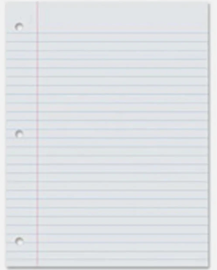 Ruled Paper A4